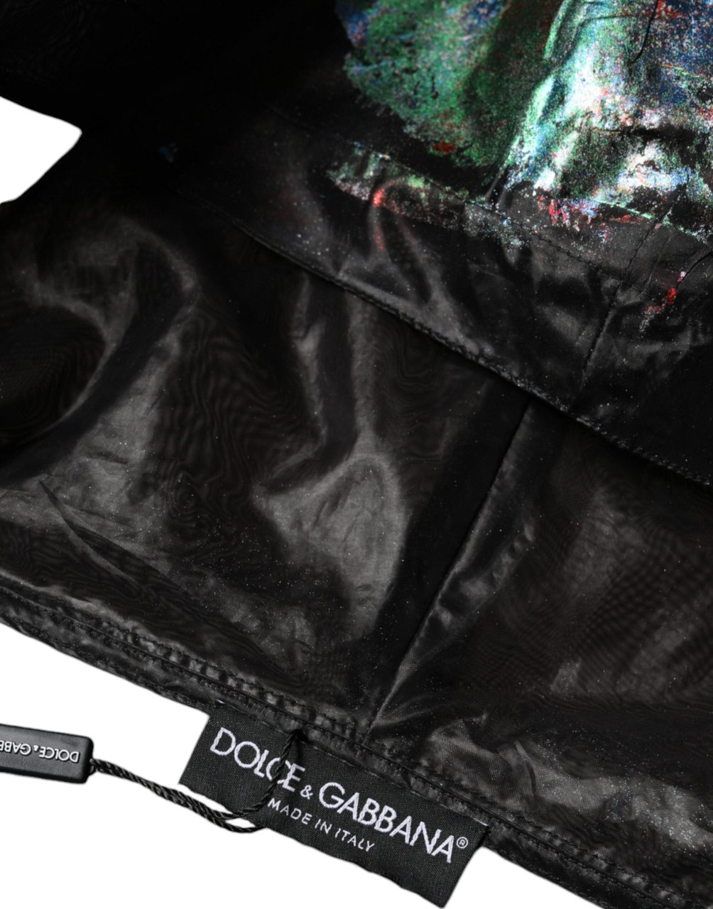 Dolce & Gabbana Multicolor Print Hooded Sweatshirt Sweater Divers