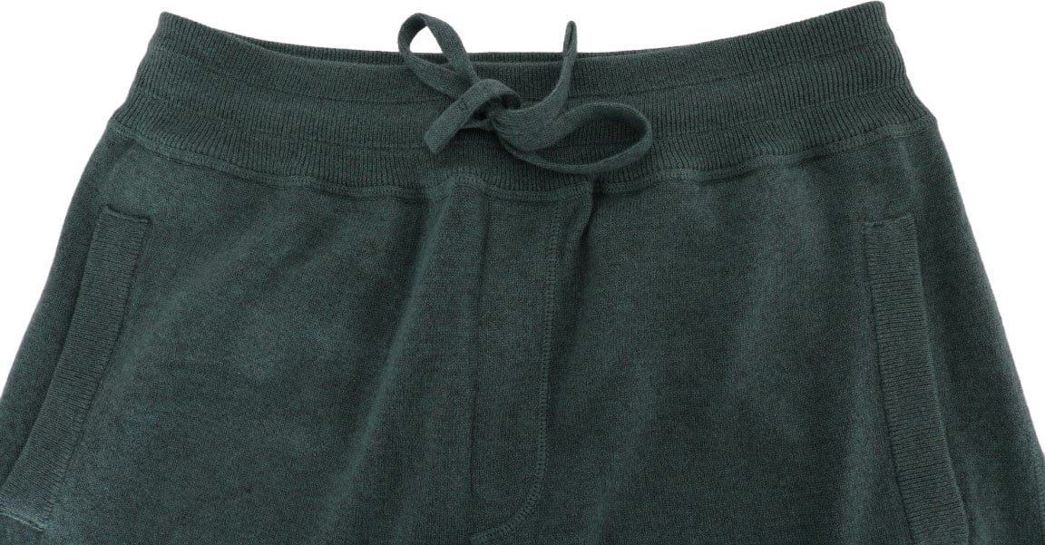 Dolce & Gabbana Green Cashmere Training Pants Groen