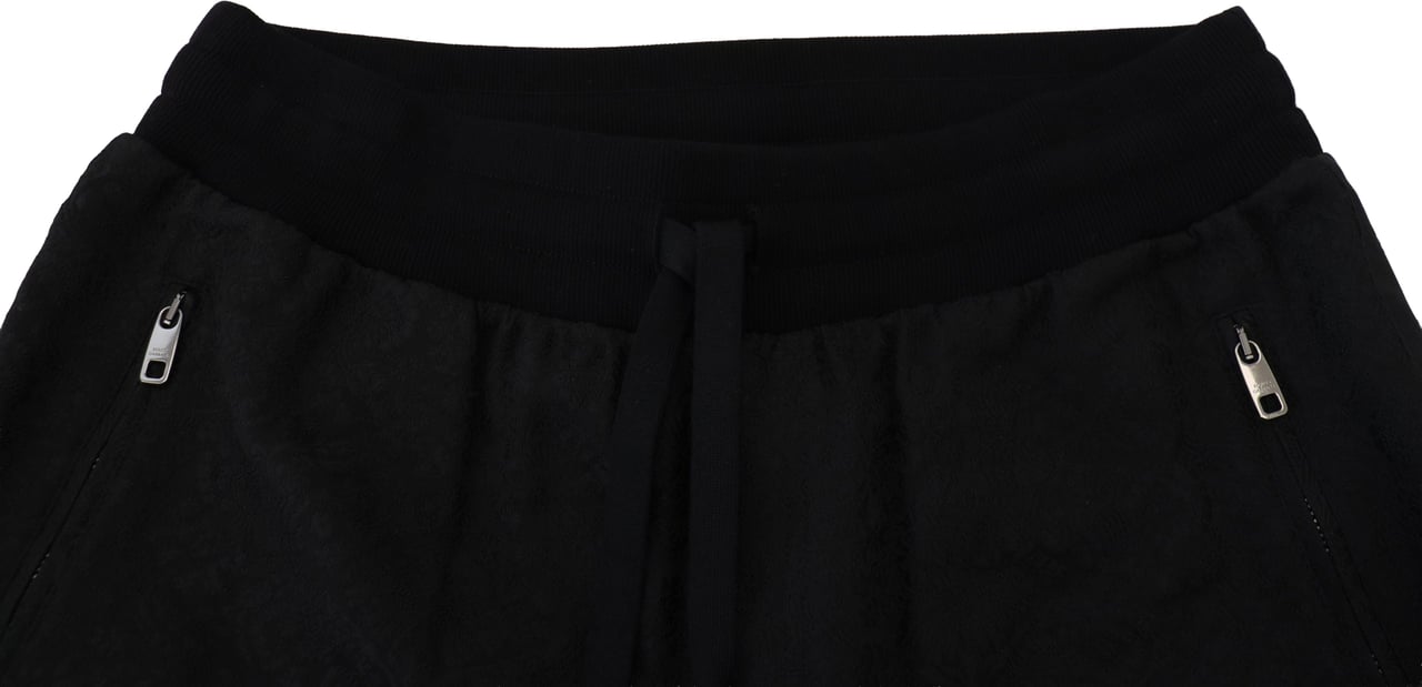 Dolce & Gabbana Black Men Casual Jogger Pants Zwart
