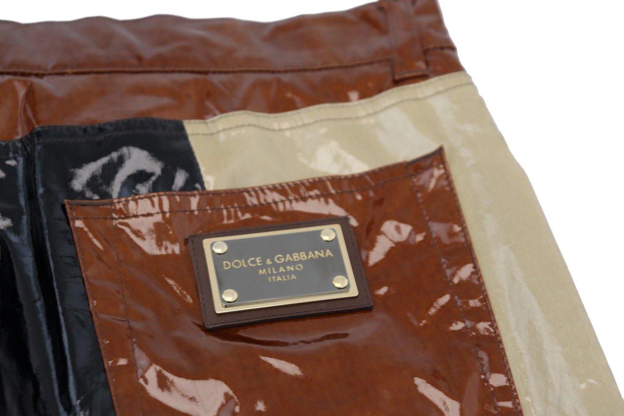 Dolce & Gabbana Multicolor Shining Slim Fit Men Denim Jeans Divers