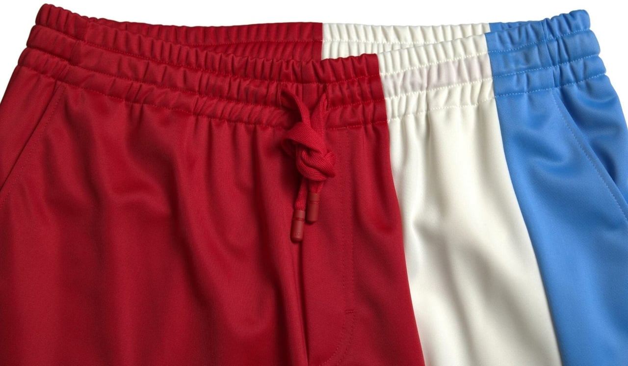 Dolce & Gabbana Multicolor Polyester Men Sweatpants Pants Divers