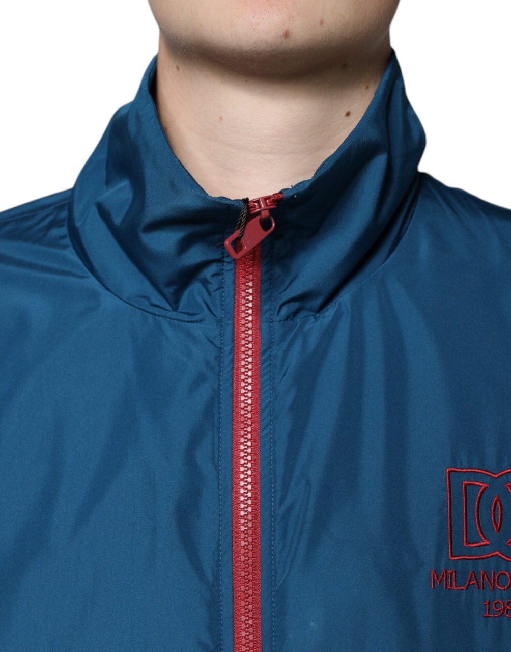 Dolce & Gabbana Multicolor Polyester Full Zip Jacket Divers