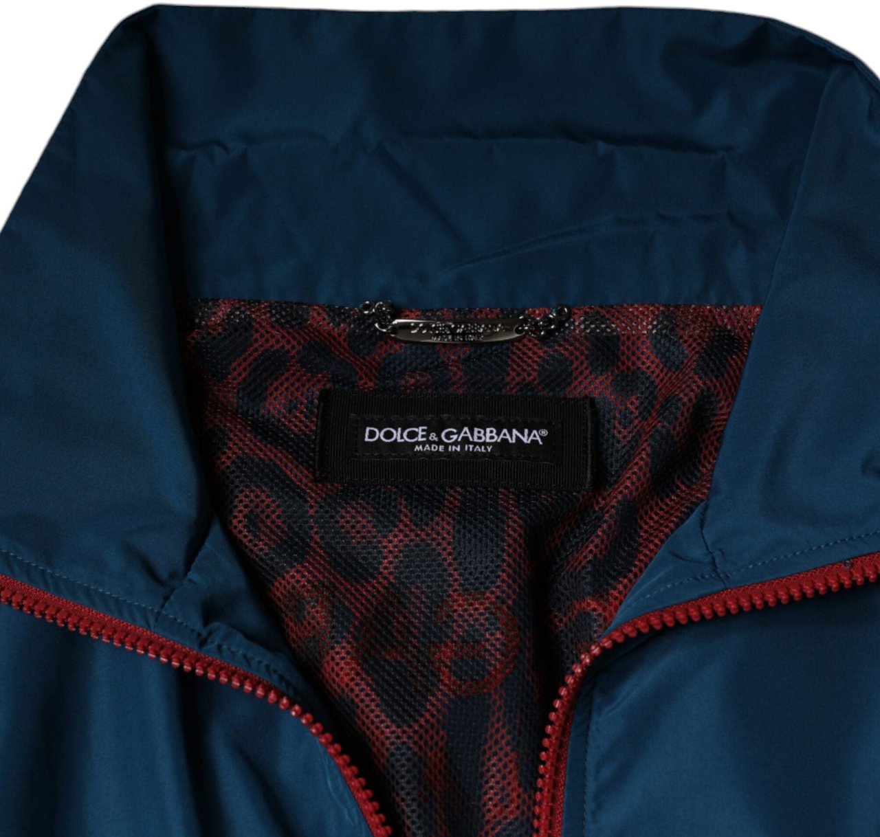 Dolce & Gabbana Multicolor Polyester Full Zip Jacket Divers