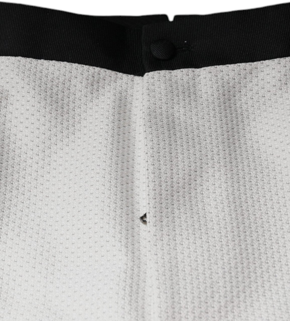 Dolce & Gabbana White Polyester Formal Dress Pants Wit