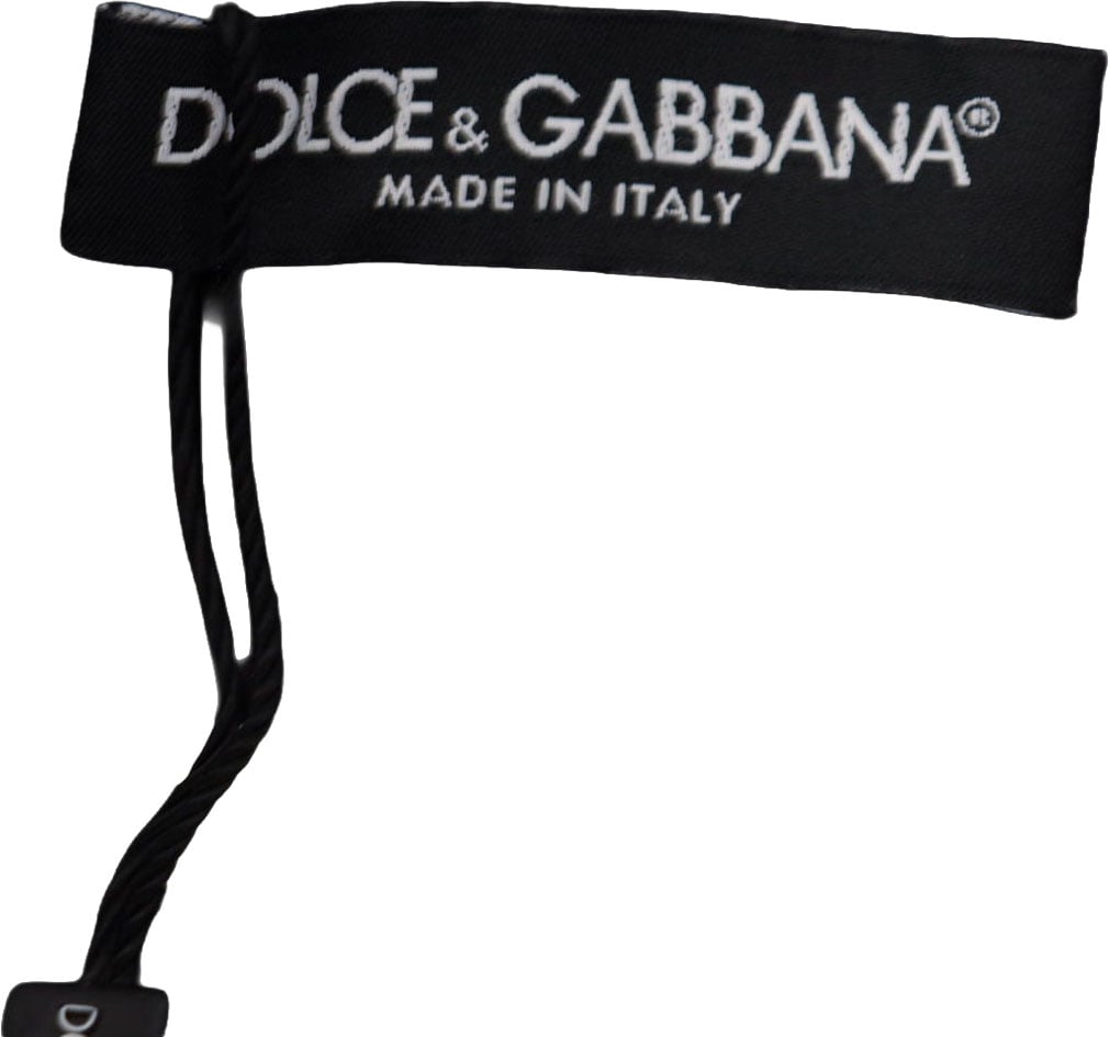 Dolce & Gabbana Black Washed Cotton Skinny Denim Jeans Zwart