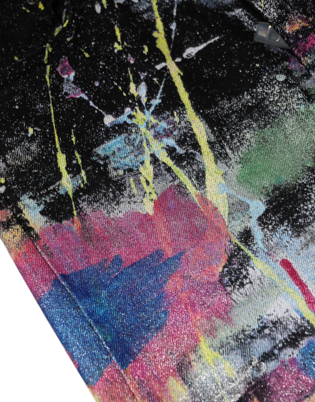 Dolce & Gabbana Multicolor Splatter Paint Cotton Skinny Denim Jeans Divers