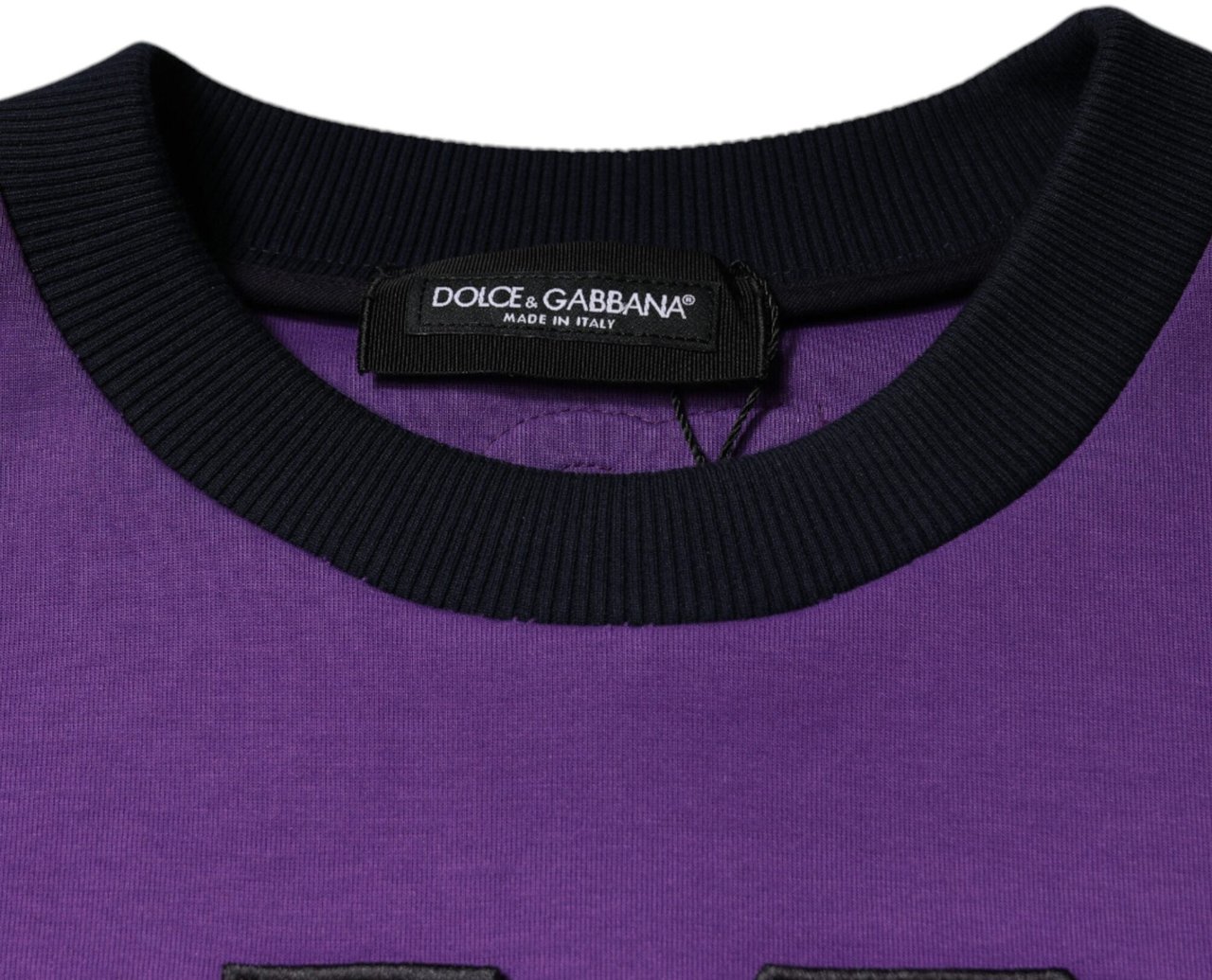 Dolce & Gabbana Multicolor Crew Neck Men Sweatshirt Sweater Divers
