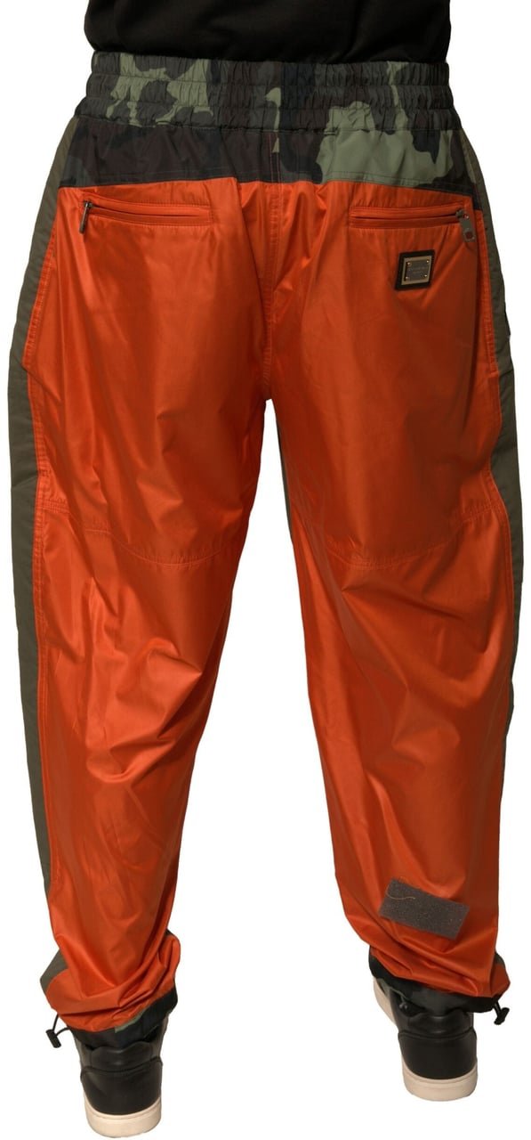 Dolce & Gabbana Multicolor Camouflage Jogger Cargo Pants Divers