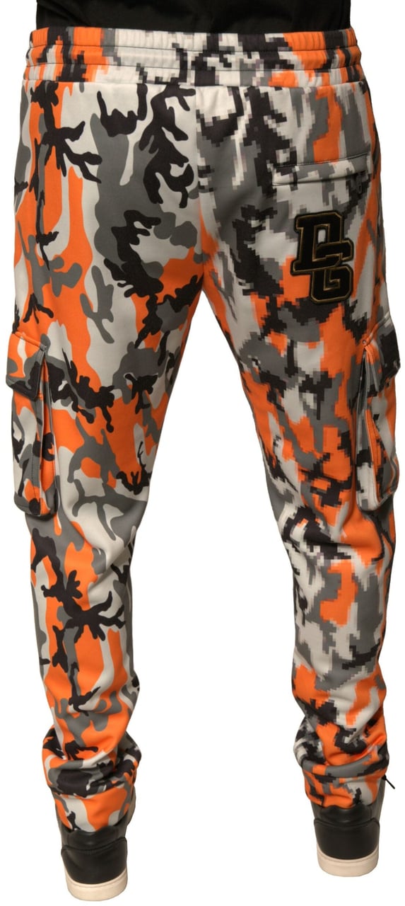 Dolce & Gabbana Multicolor Camouflage Cargo Jogger Pants Divers