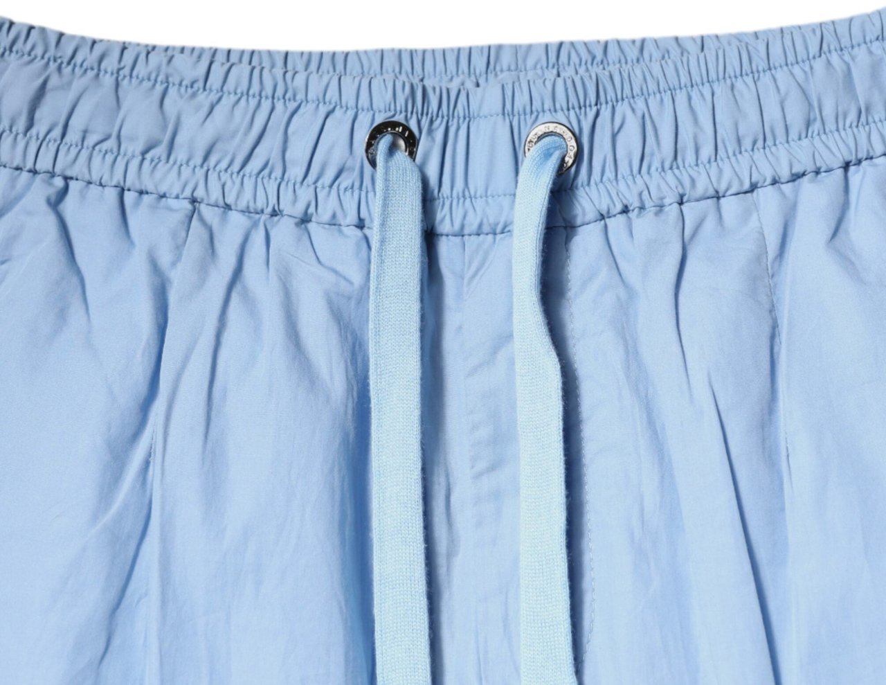 Dolce & Gabbana Blue Cotton Jogger Sweatpants Pants Blauw