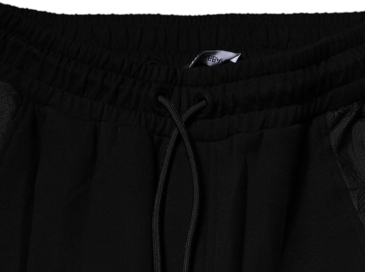 Dolce & Gabbana Black Leopard Slim Fit Jogger Pants Zwart