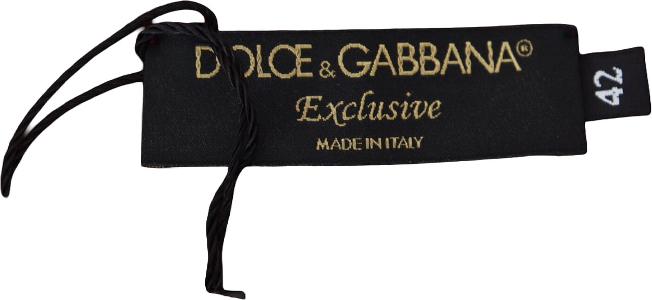 Dolce & Gabbana Maroon Printed Short Sleeves Men T-shirt Maroon