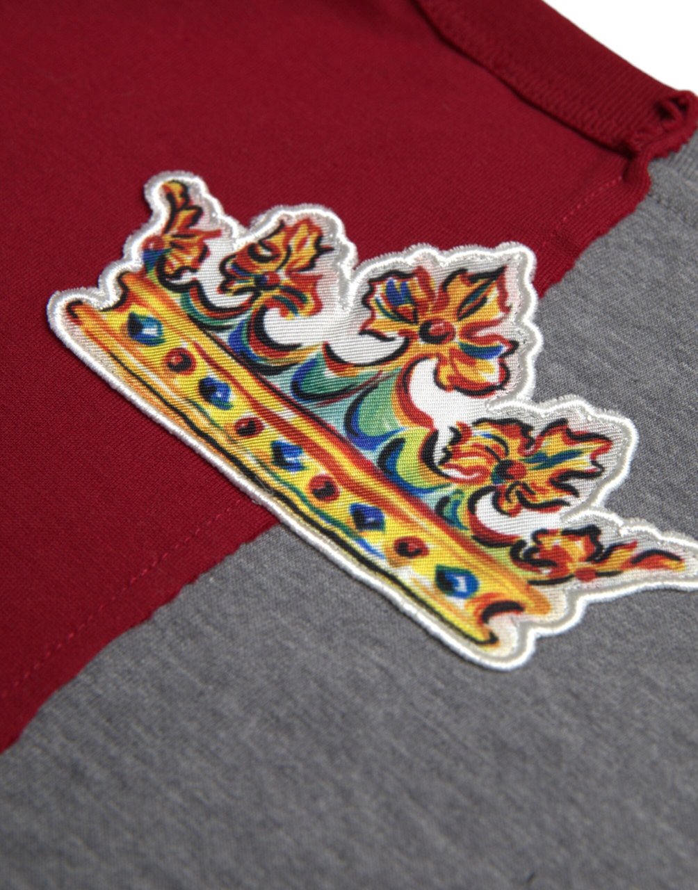 Dolce & Gabbana Multicolor Graphic Short Sleeve T-shirt Divers
