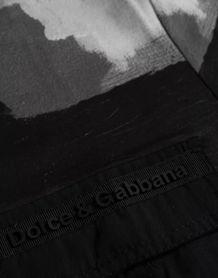 Dolce & Gabbana Multicolor Camouflage Cotton Crewneck T-shirt Divers