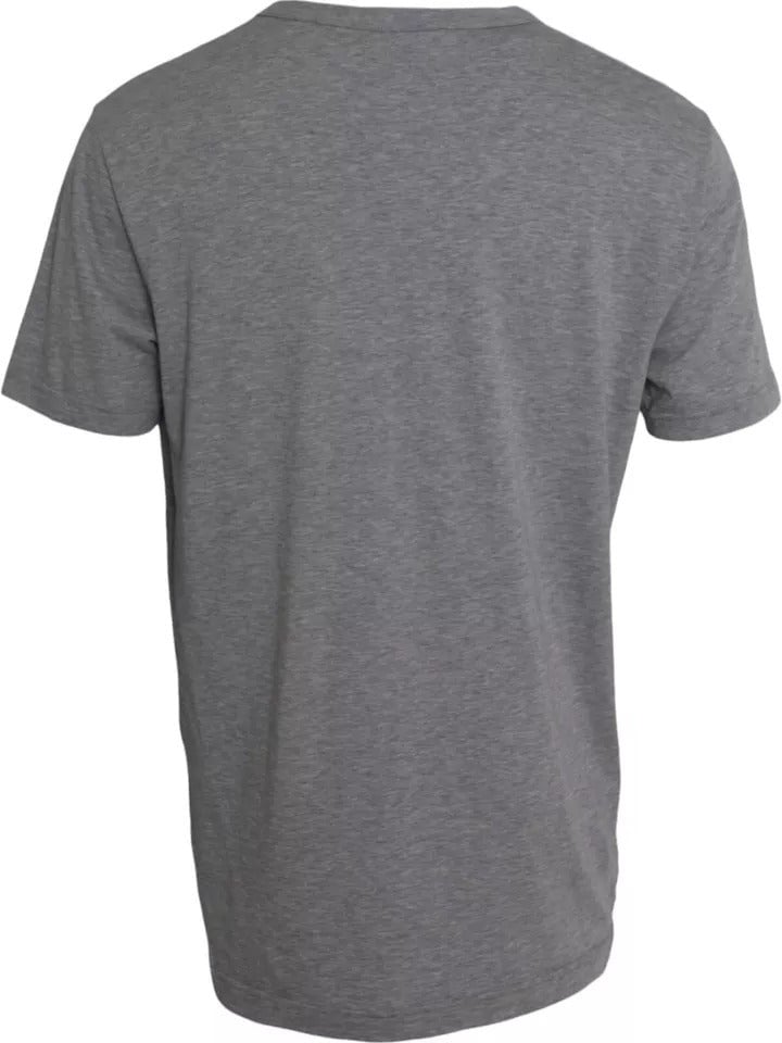 Dolce & Gabbana Gray Graphic Print Cotton Round Neck T-shirt Divers