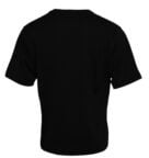 Dolce & Gabbana Black Cotton Round Neck Short Sleeves T-shirt Zwart