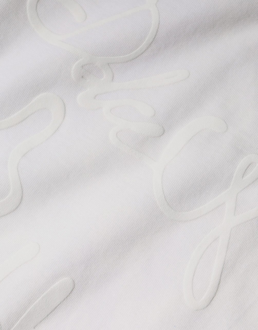 Dolce & Gabbana White Logo Print Cotton Crew Neck T-shirt Wit