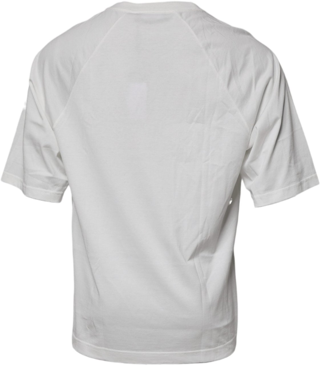Dolce & Gabbana White DG Sport Crew Neck Short Sleeve T-shirt Wit