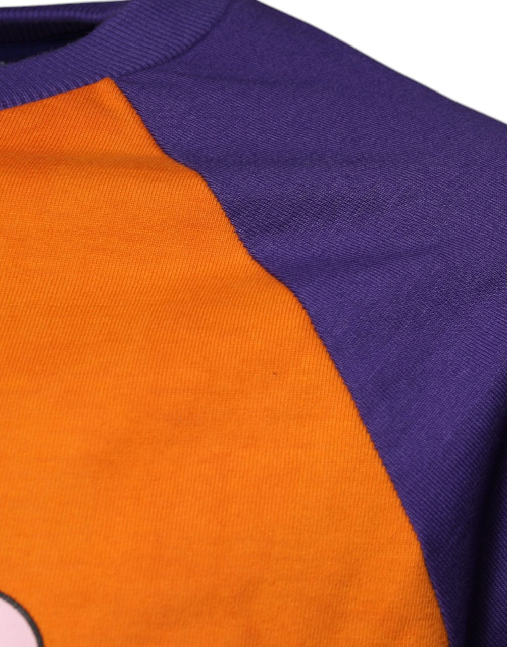 Dolce & Gabbana Orange Purple Graphic Print Short Sleeves T-shirt Oranje