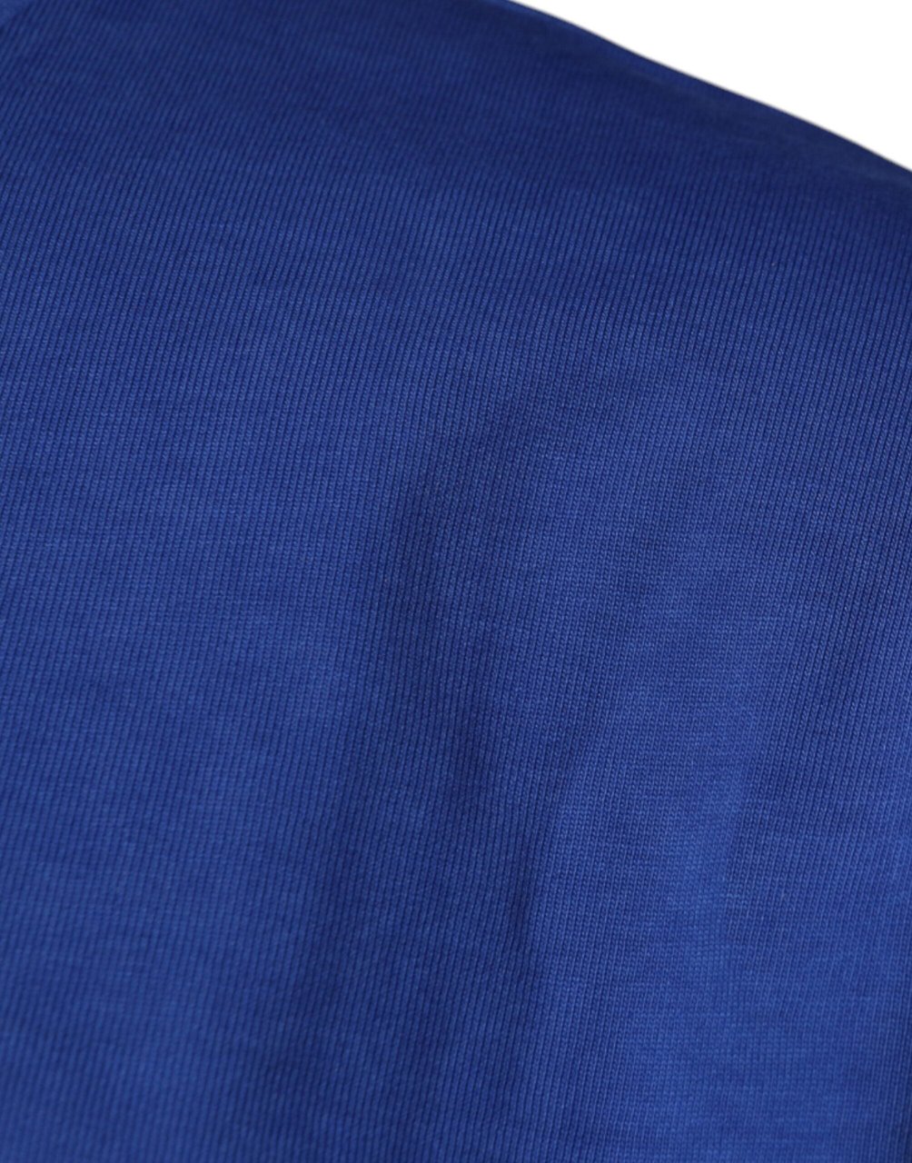 Dolce & Gabbana Blue Graphic Print Cotton Crew Neck T-shirt Blauw