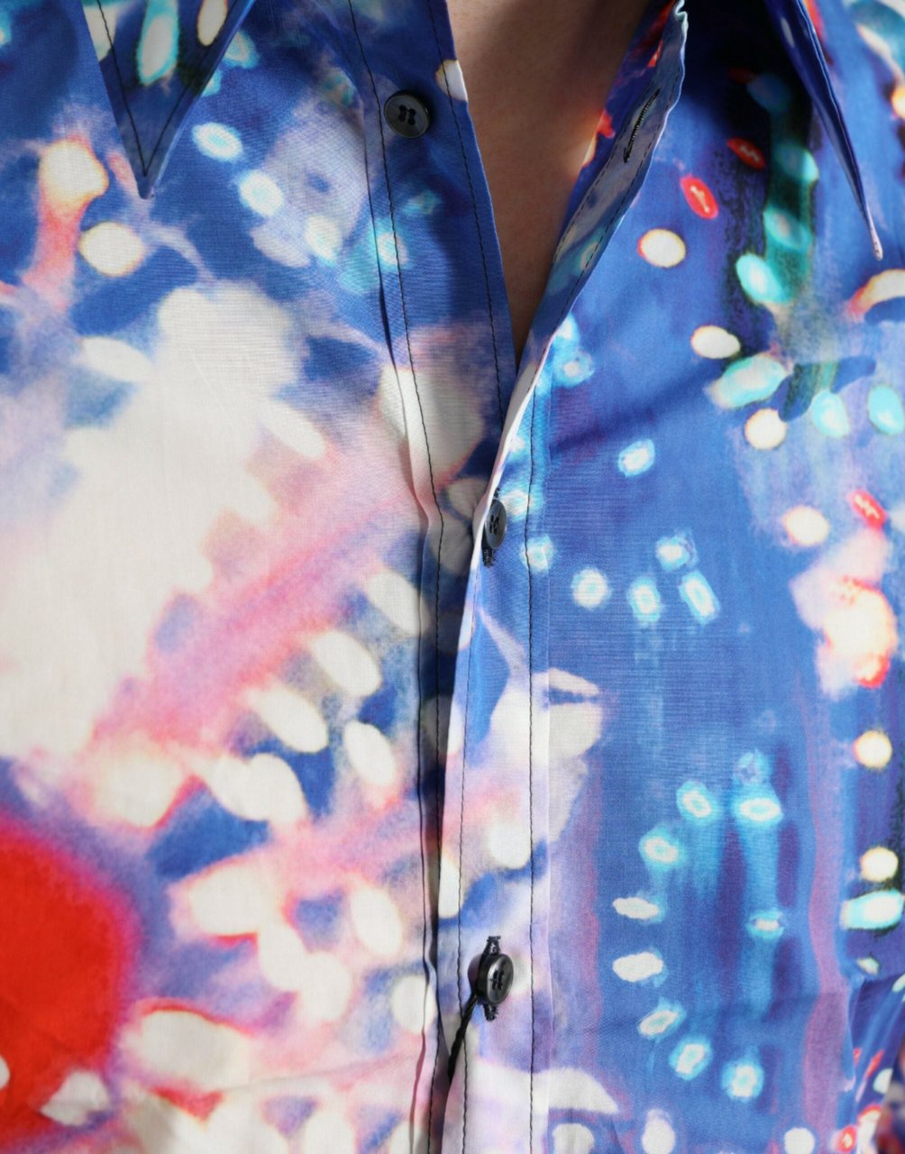 Dolce & Gabbana Multicolor Luminarie Slim MARTINI Shirt Divers