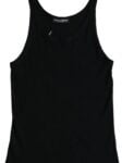 Dolce & Gabbana Black Tank Sleeveless Underwear Men T-shirt Zwart