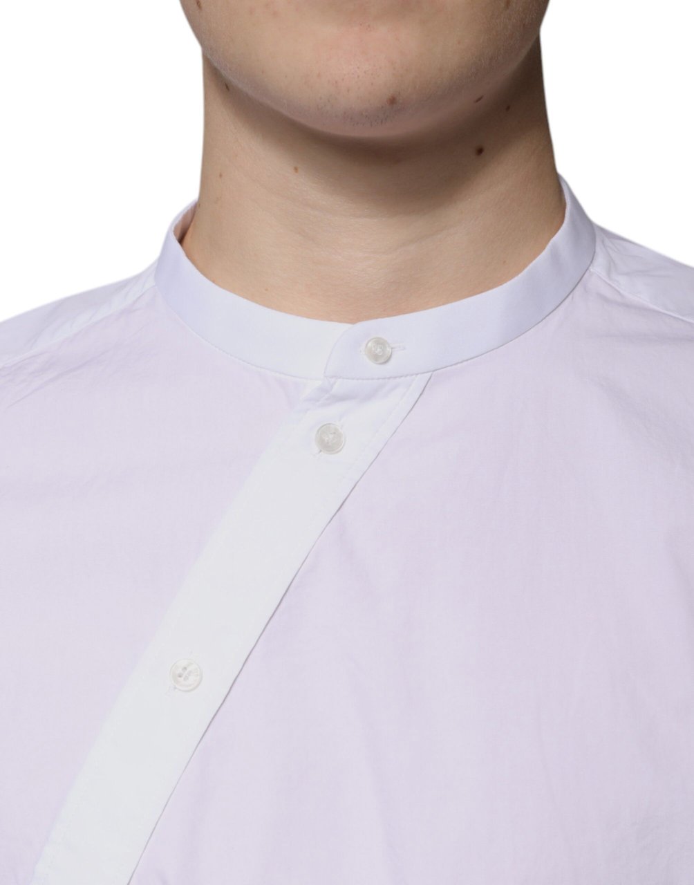 Dolce & Gabbana White Cotton Slim Fit MARTINI Dress Shirt Wit