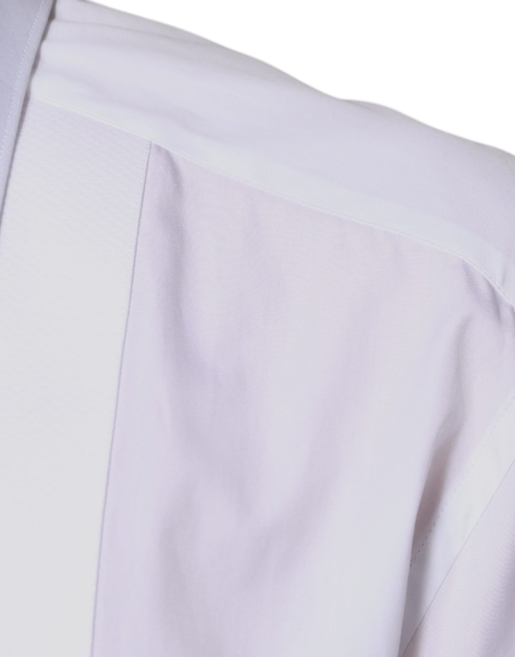 Dolce & Gabbana White Bib Cotton Poplin GOLD Formal Shirt Wit