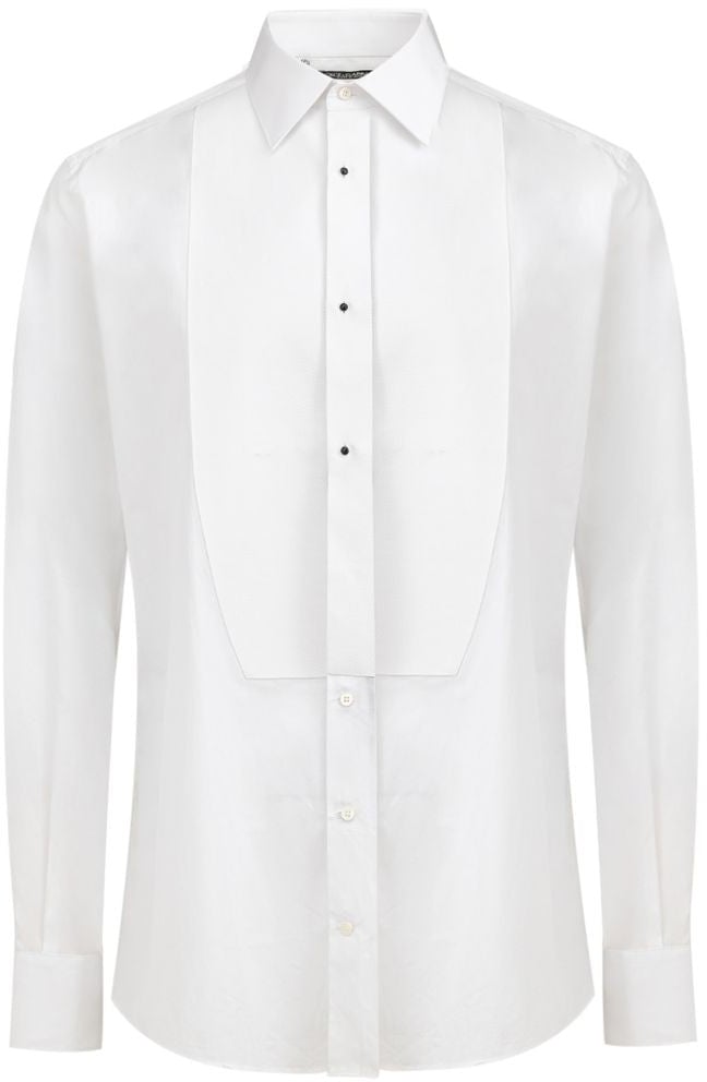 Dolce & Gabbana Dolce & Gabbana White Cotton Dress Shirt Wit