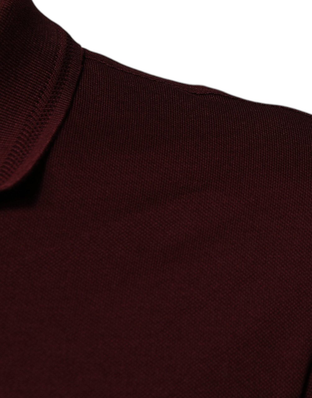 Dolce & Gabbana Maroon Collared Short Sleeves Polo T-shirt Maroon