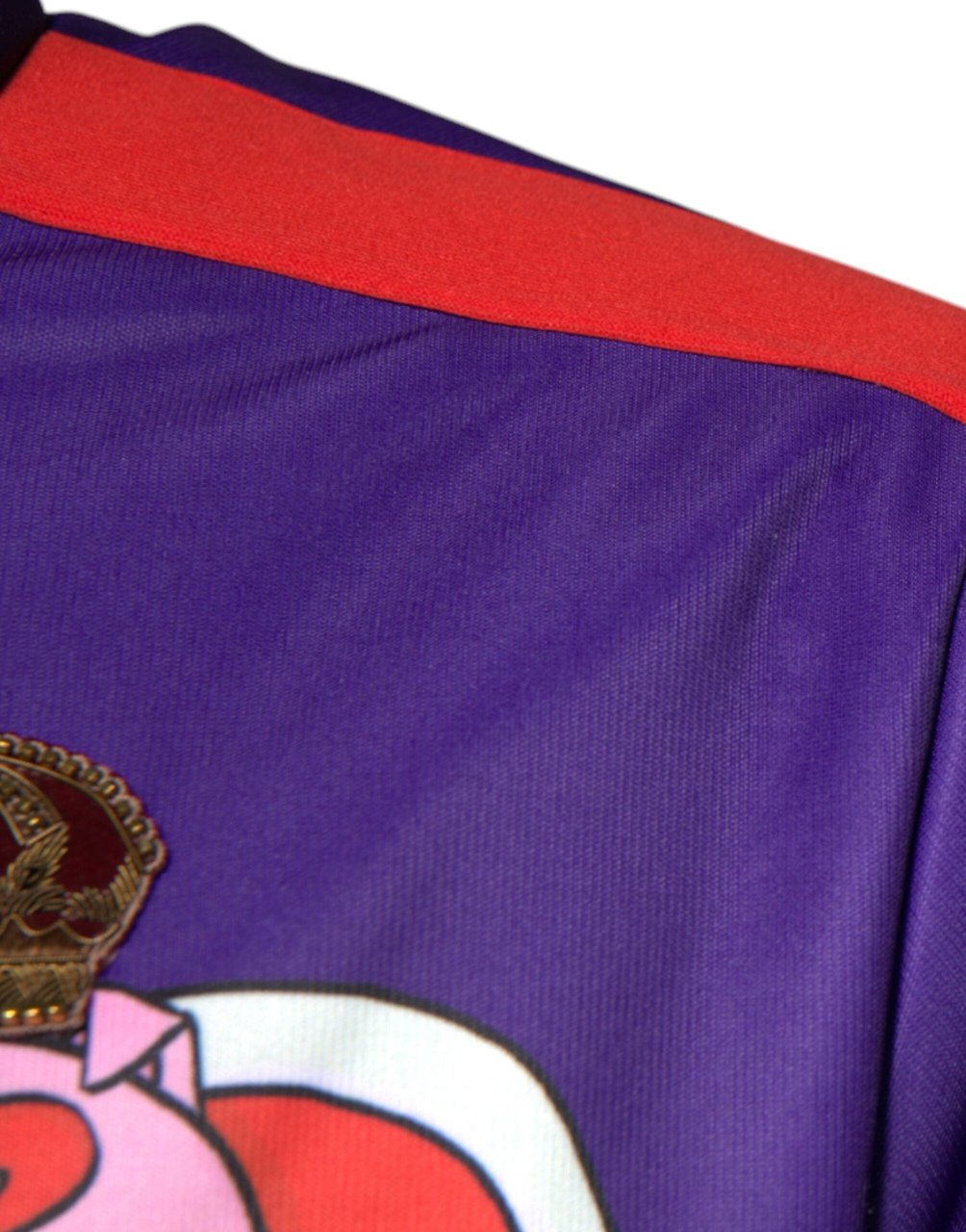 Dolce & Gabbana Purple Year Of The Pig Full Zip Bomber Sweater Paars