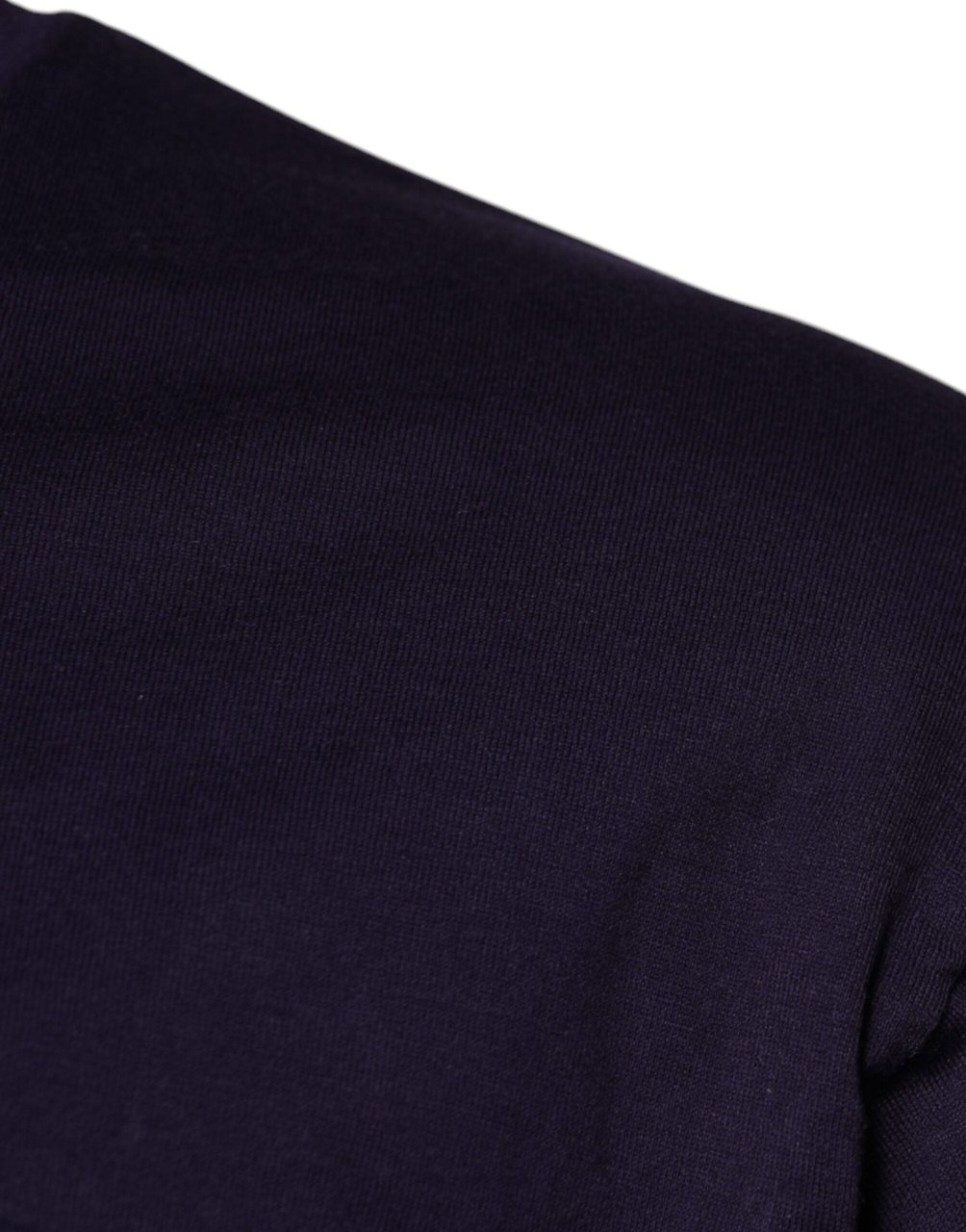 Dolce & Gabbana Purple DG Logo Cotton Crew Neck T-shirt Blauw
