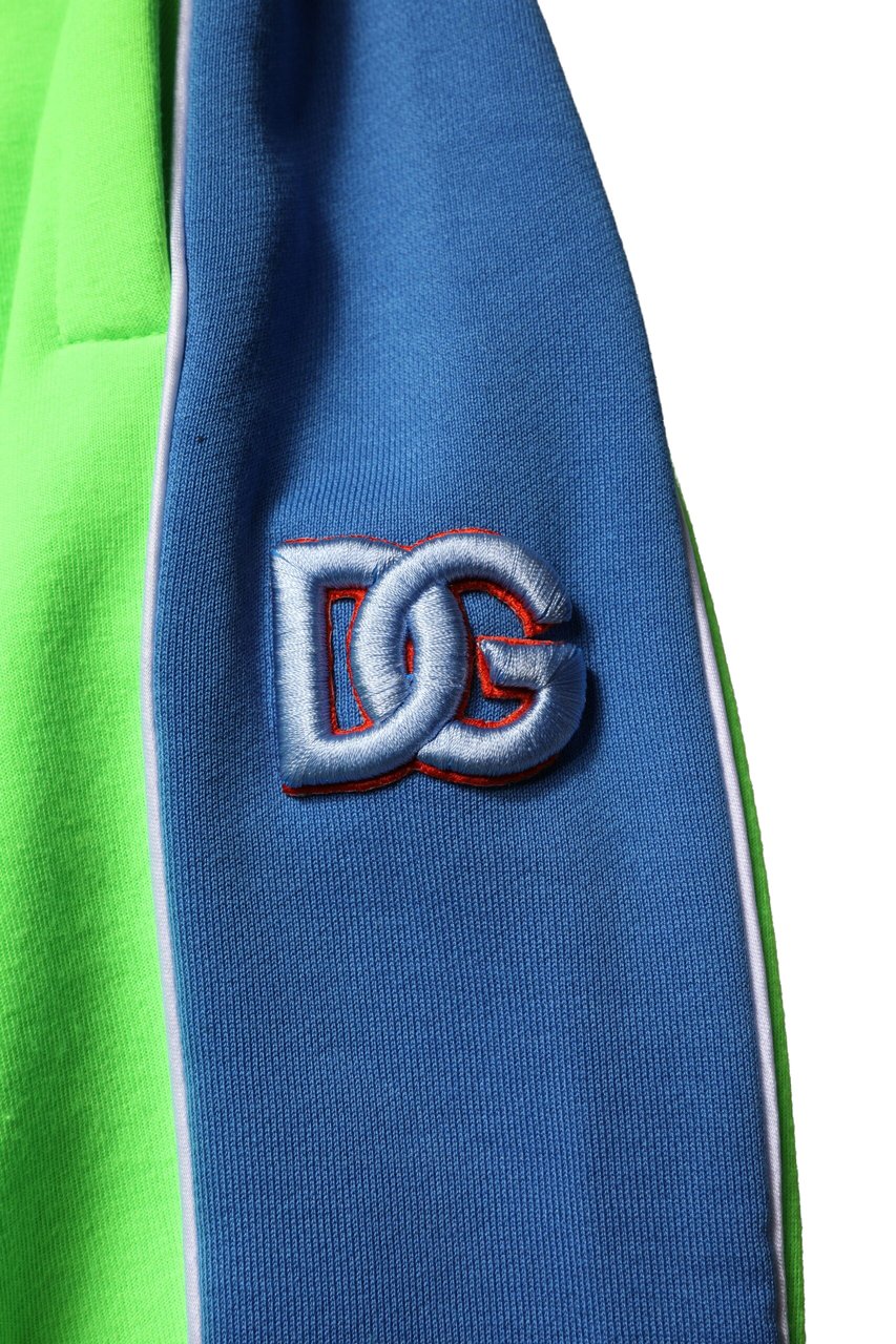 Dolce & Gabbana Green Blue Jogger Sweatpants Pants Divers