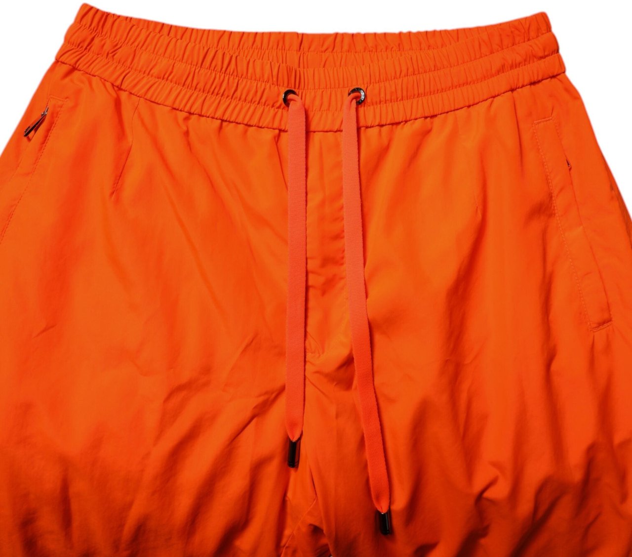Dolce & Gabbana Orange Polyester Men Jogger Sweatpants Pants Divers