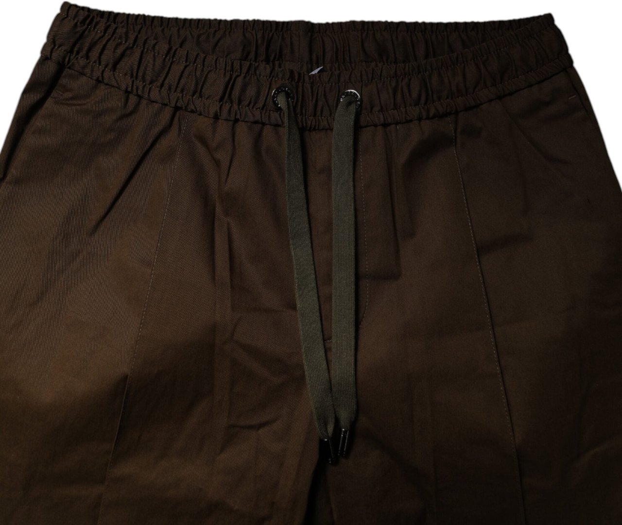 Dolce & Gabbana Brown Cotton Stretch Jogger Sweatpants Pants Bruin