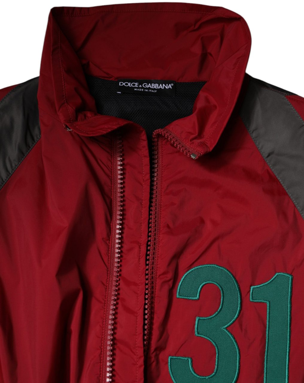 Dolce & Gabbana Multicolor Nylon Full Zip Windbreaker Jacket Divers
