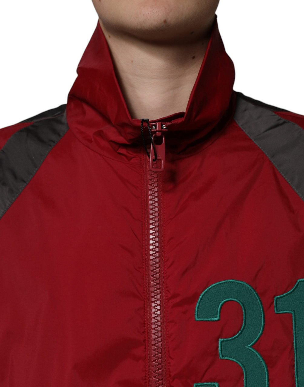 Dolce & Gabbana Multicolor Nylon Full Zip Windbreaker Jacket Divers
