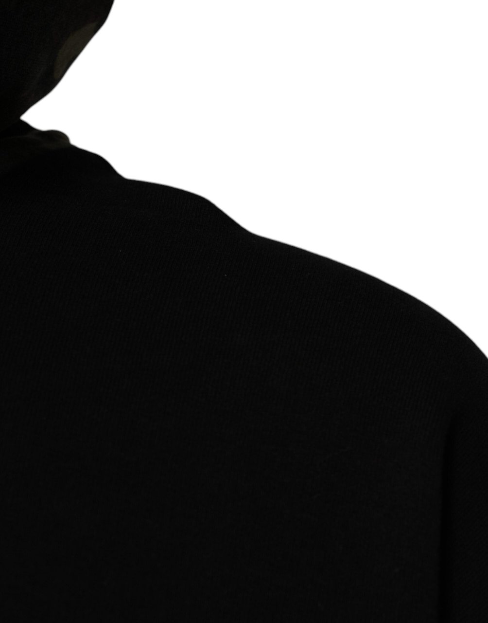 Dolce & Gabbana Black Camouflage Hooded Sweatshirt Sweater Zwart