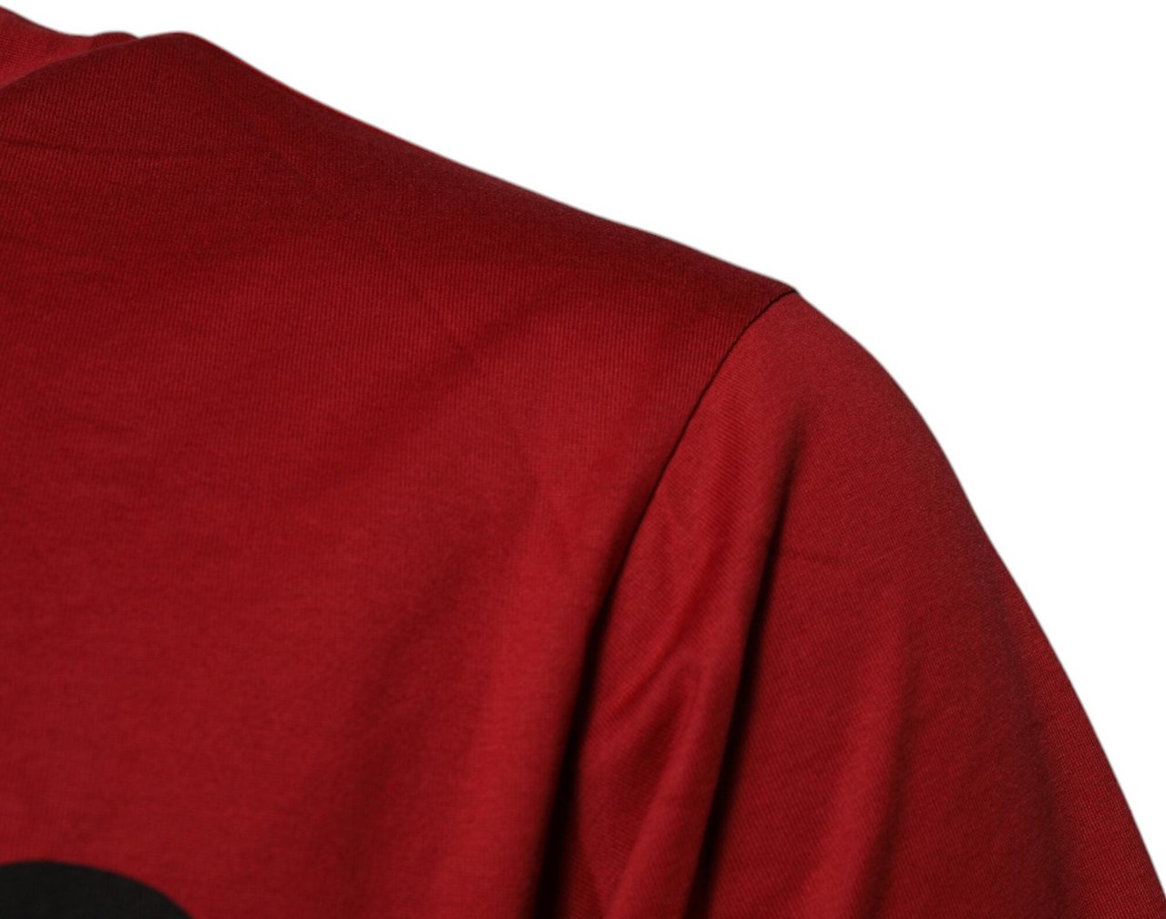 Dolce & Gabbana Red DG Logo Cotton Crew Neck T-shirt Rood