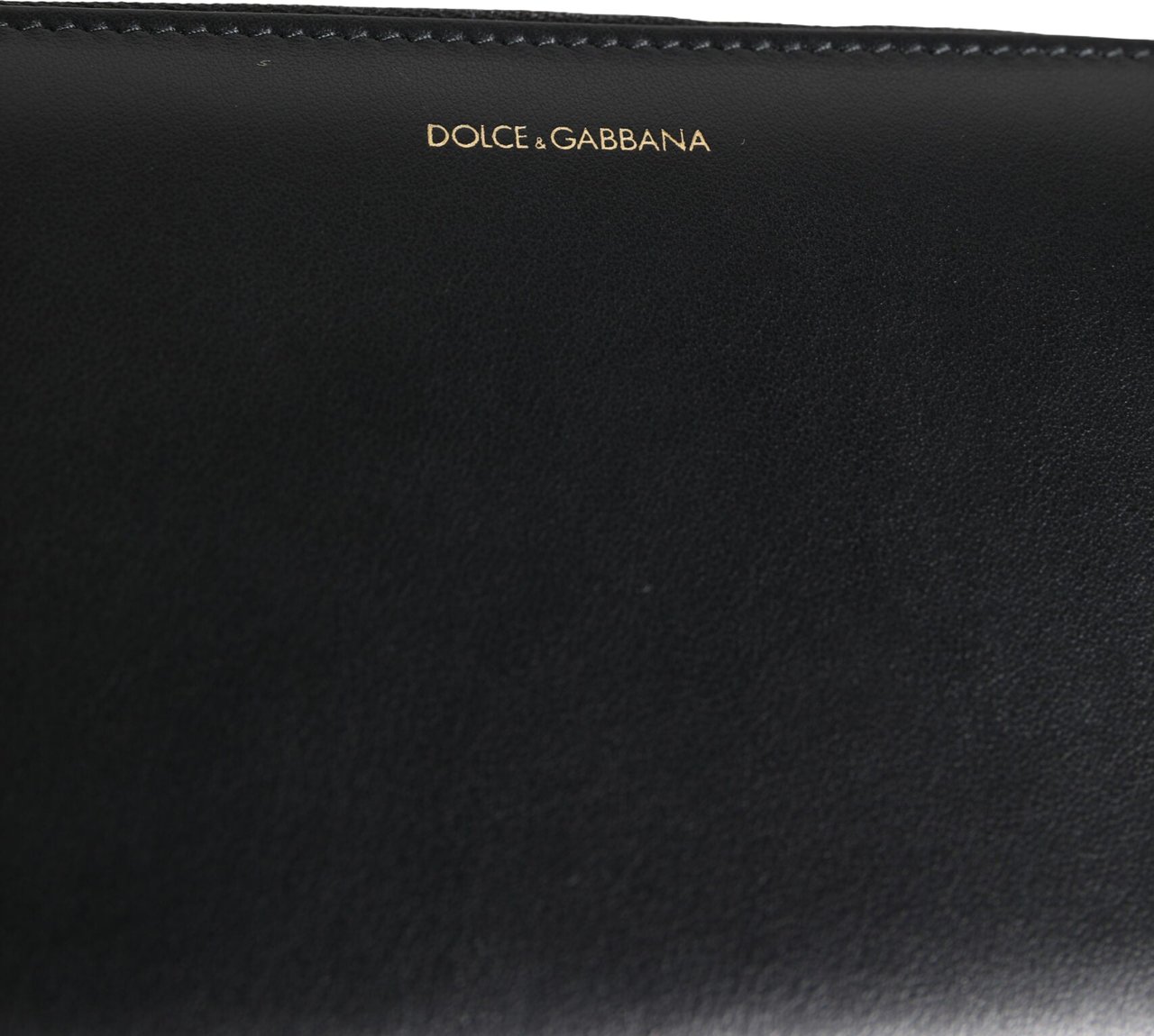 Dolce & Gabbana Black Blue Exotic Leather Embossed Continental Wallet Divers