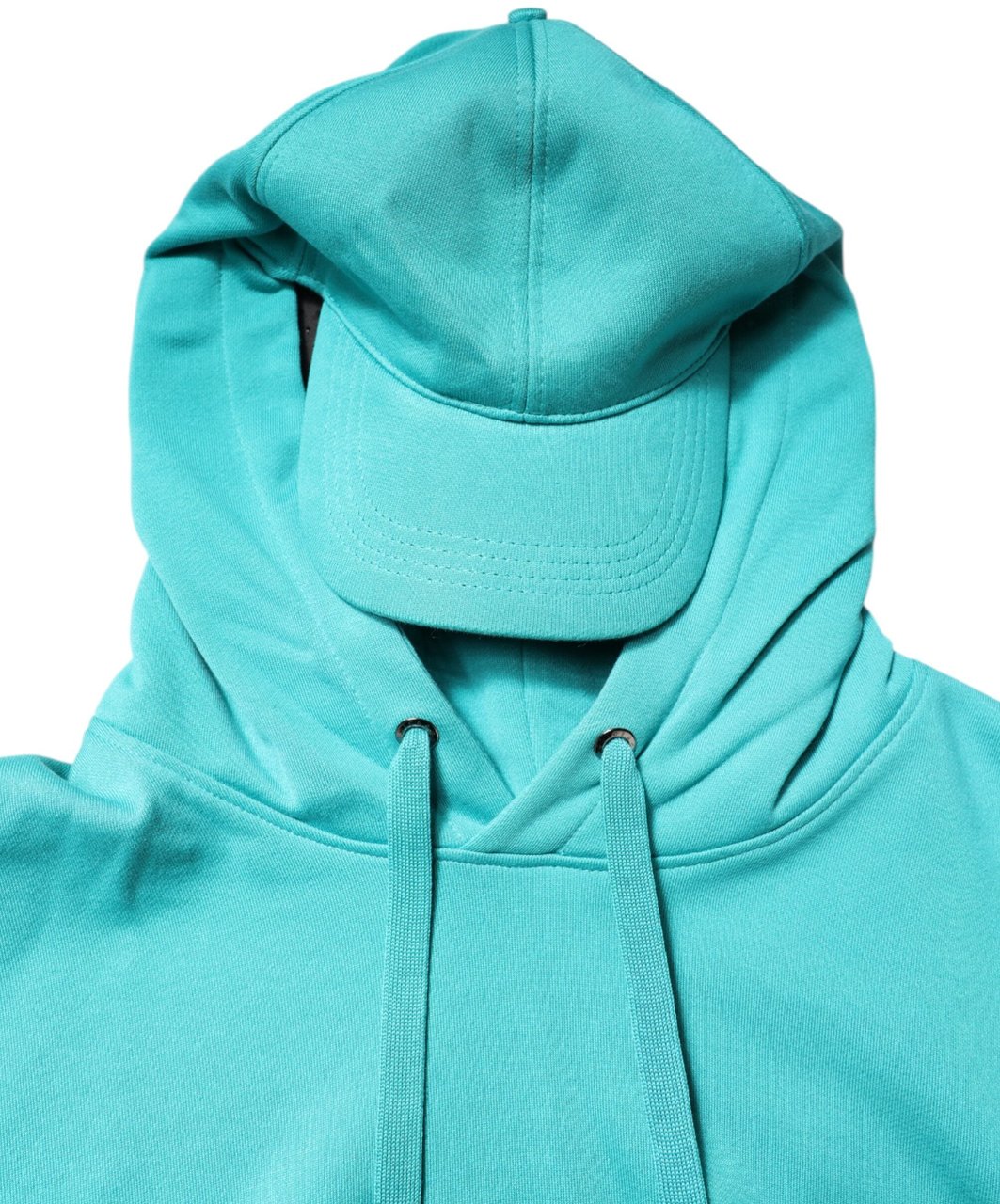 Dolce & Gabbana Green Cotton Hooded Men Sportswear Vest Sweater Groen