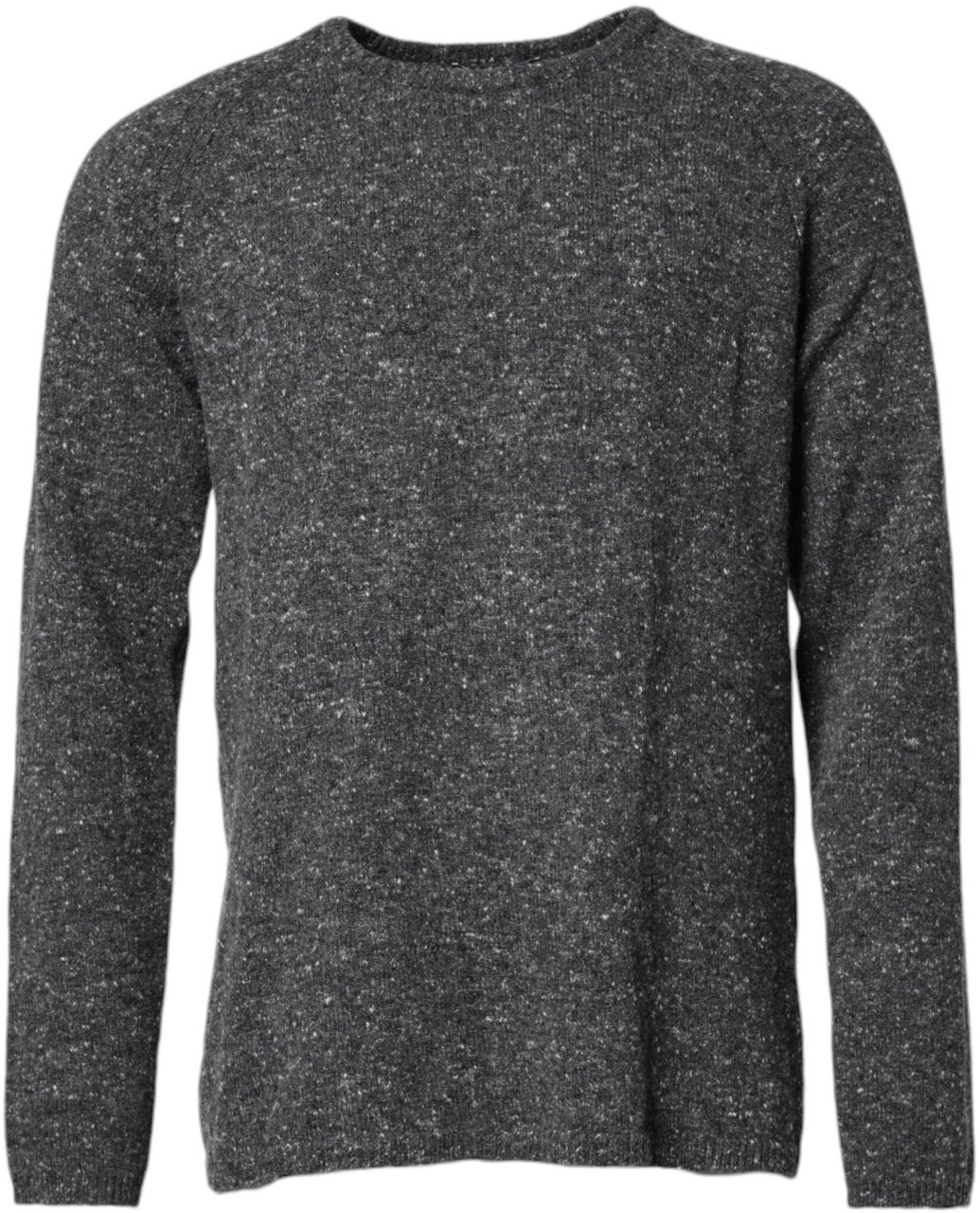 Dolce & Gabbana Gray Wool Knitted Round Neck Pullover Sweater Divers