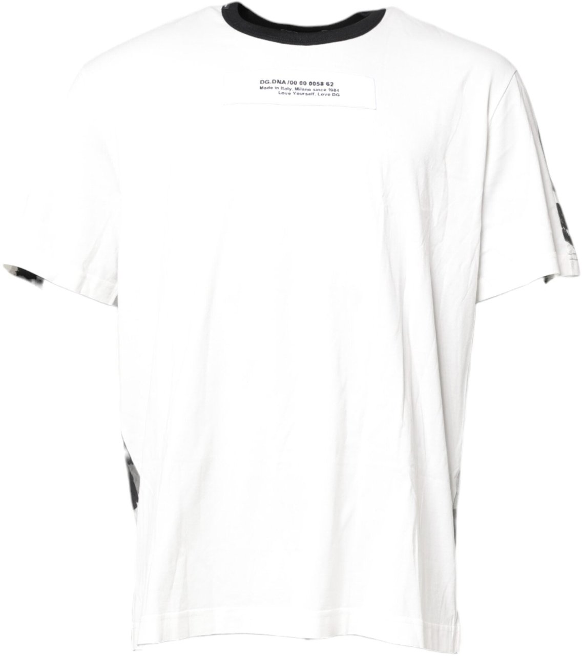Dolce & Gabbana Multicolor Camouflage Crew Neck T-shirt Divers