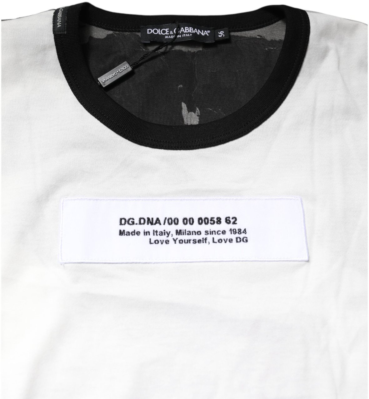 Dolce & Gabbana Multicolor Camouflage Crew Neck T-shirt Divers