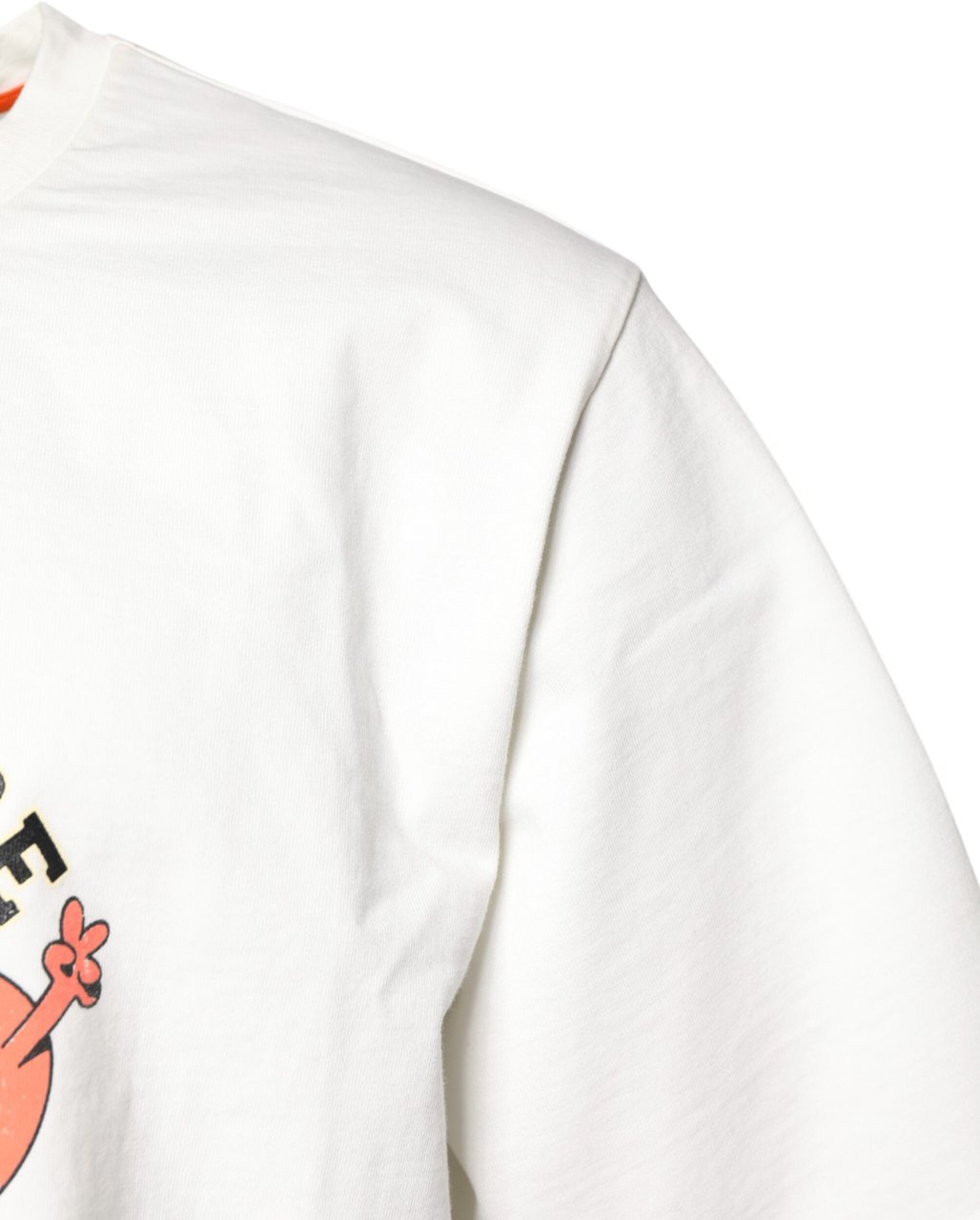 Dolce & Gabbana White LOVE & PEACE Print Crew Neck T-shirt Wit