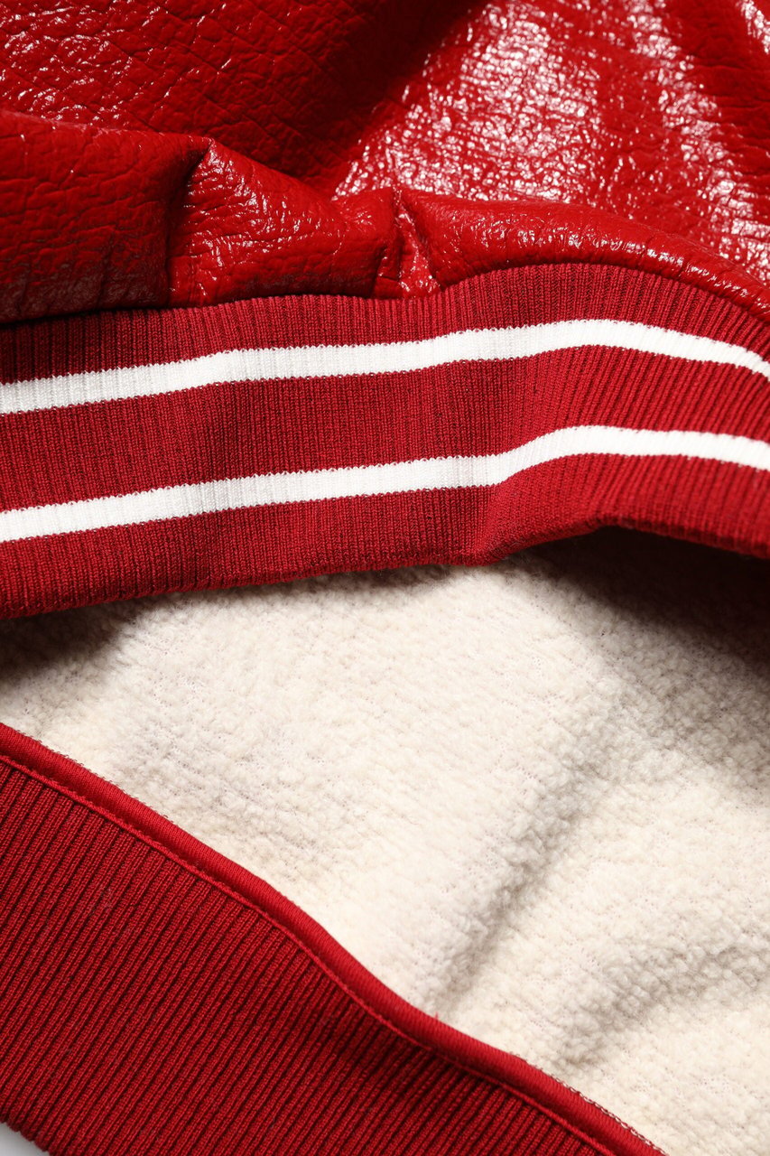 Dolce & Gabbana Red Wool DGLogo Embroidery Pullover Sweater Rood