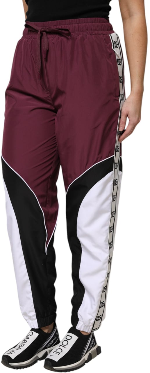 Dolce & Gabbana Multicolor Sweatpants Jogger Pants Wit