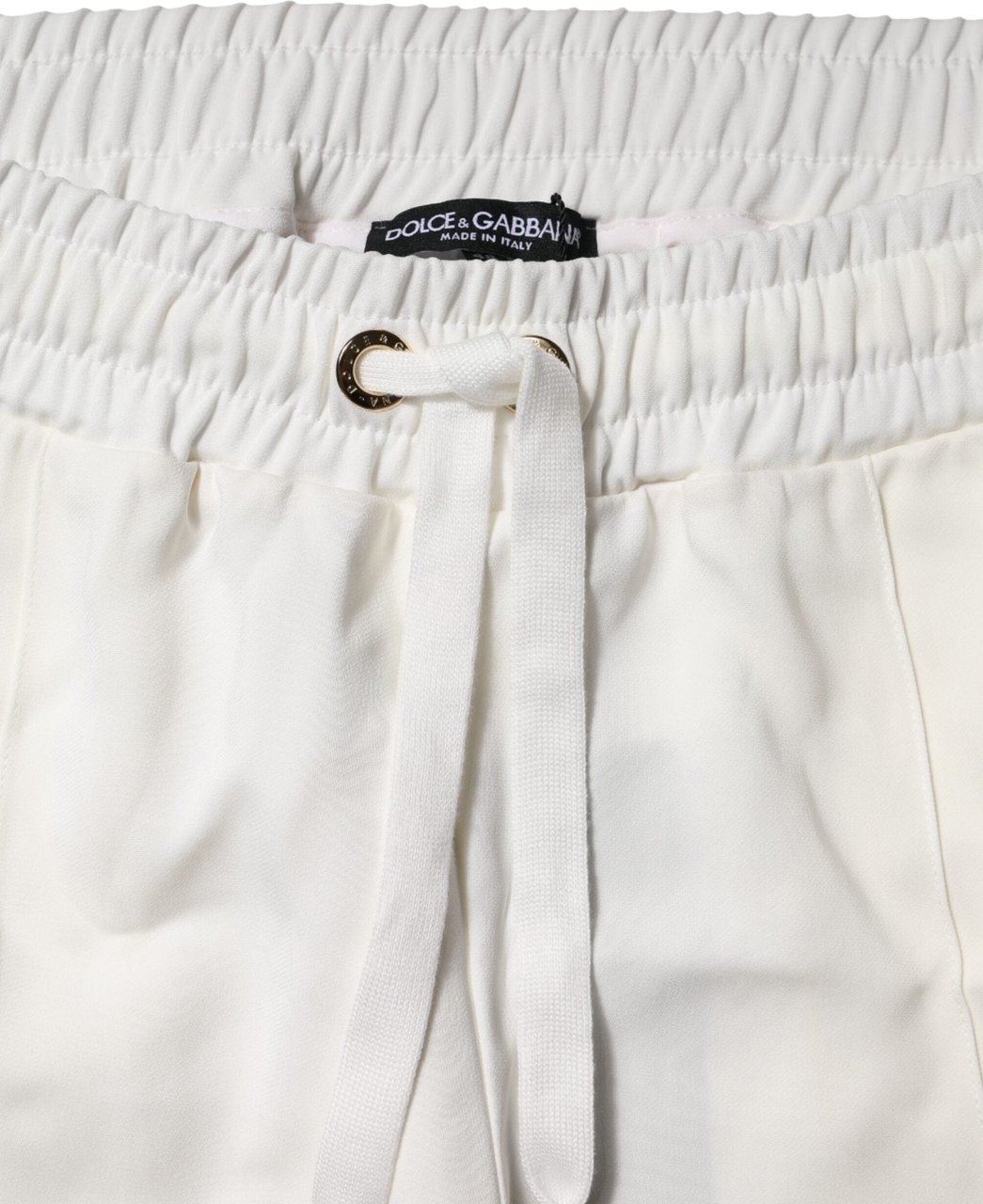 Dolce & Gabbana White Jogger Sweatpants Pants Wit