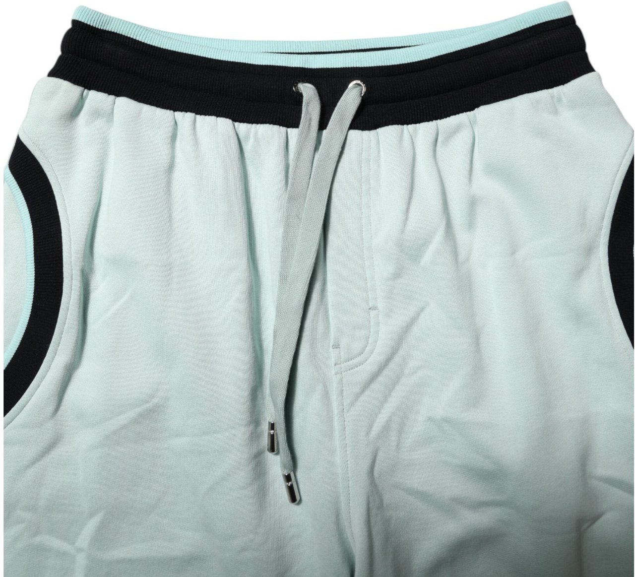 Dolce & Gabbana Light Green Cotton Men Jogger Sweatpants Pants Lime
