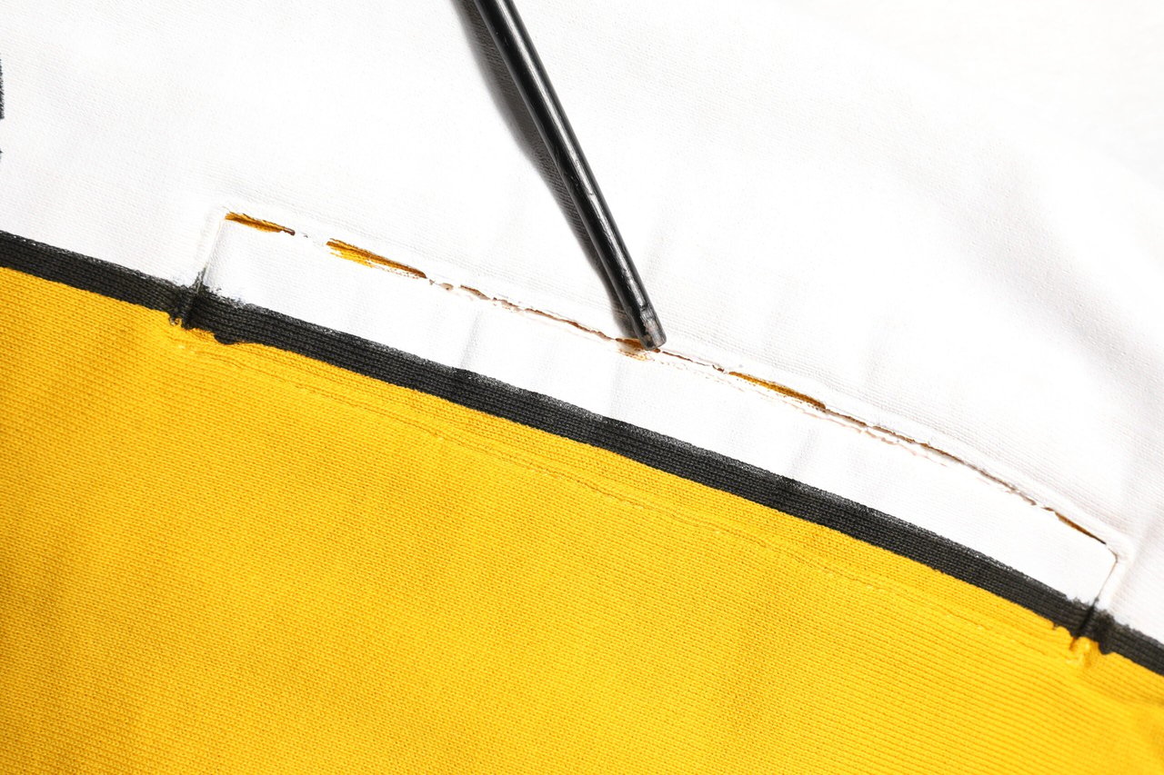 Dolce & Gabbana Yellow Print Cotton Drawstring Jogger Pants Geel